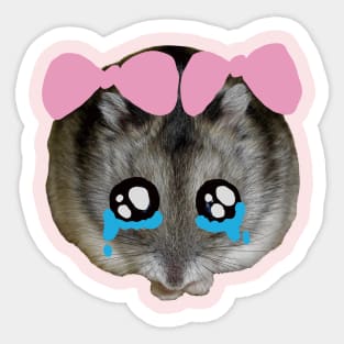 Sad Hamster Sticker